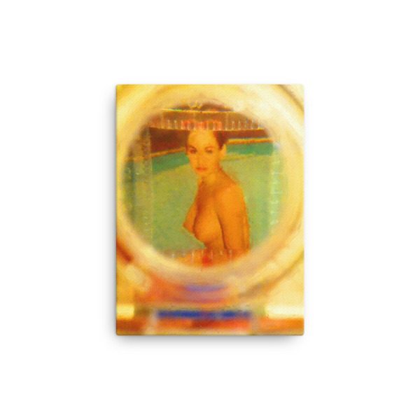 Upon Closer Inspection 12x16 Canvas Print