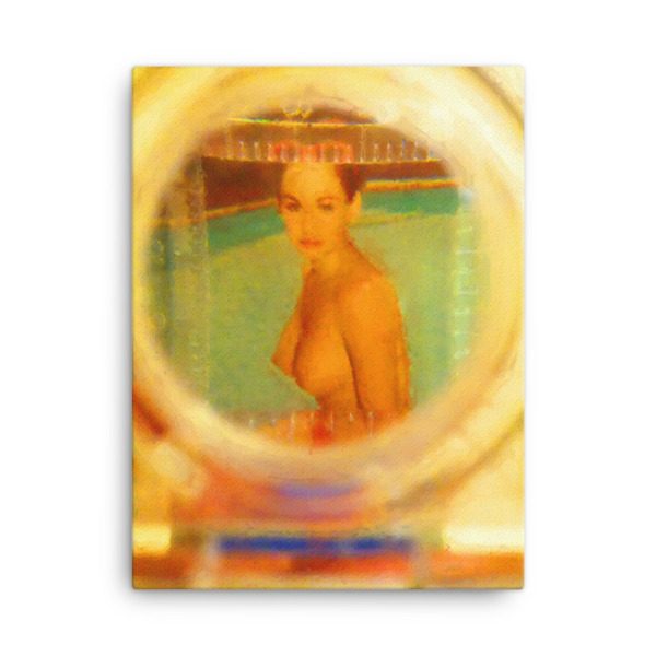 Upon Closer Inspection 18x24 Canvas Print