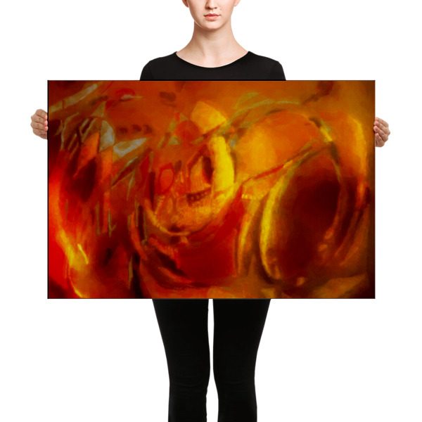 Space Noodle - 24x36 Canvas Print - Image 2