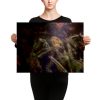 Crecked Skel - 18x24 Canvas Print - Image 2
