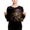 Crecked Skel - 12x16 Canvas Print - Image 2