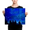 Aquarium - 16x20 Canvas Print - Image 2